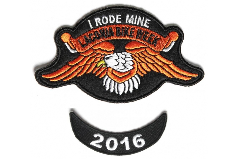 Laconia 2016 I Rode Mine Patch