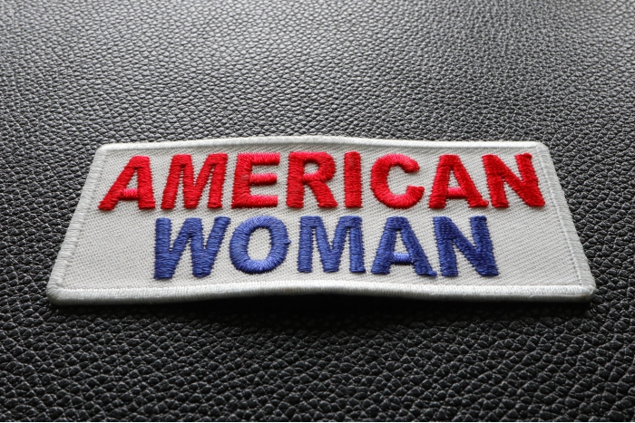 American Woman Patch diagonal view