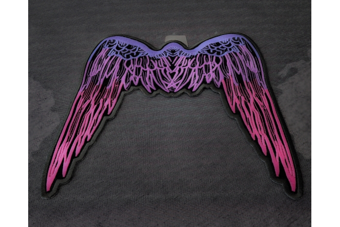 Angel Wings Patch diagonal view