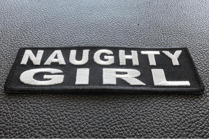 Naughty Girl Patch diagonal view