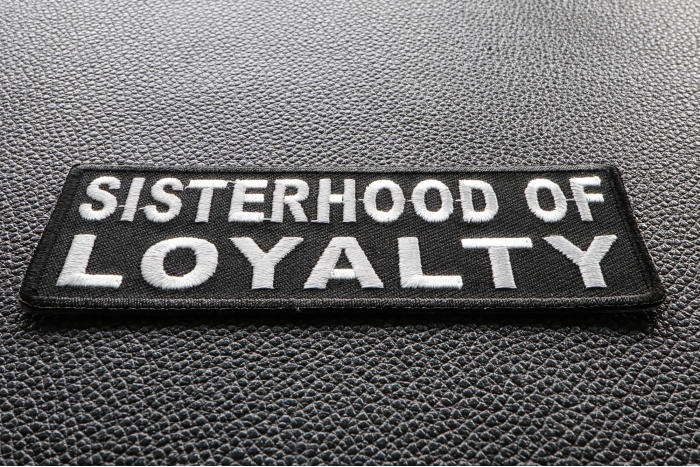 Sisterhood Of Loyalty Patch diagonal view