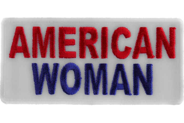 American Woman Patch