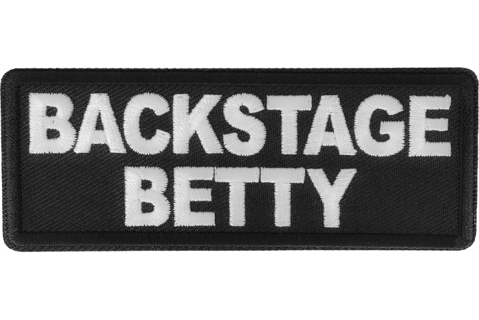 Backstage Betty Patch