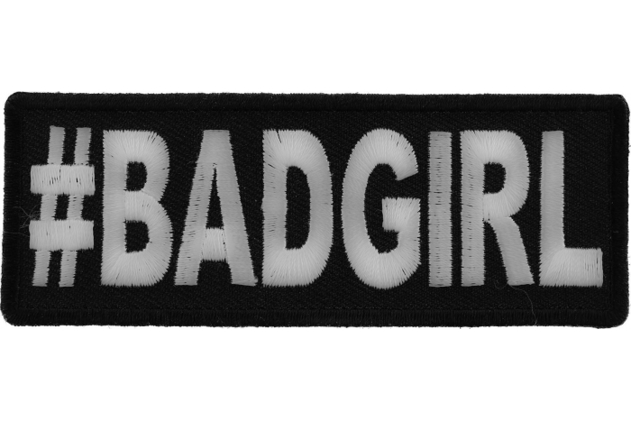 Hashtag Bad Girl Patch