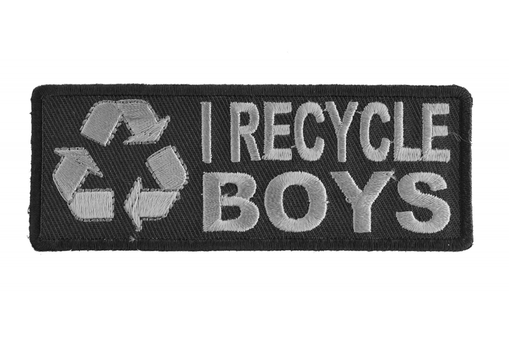 I Recycle Boys Patch