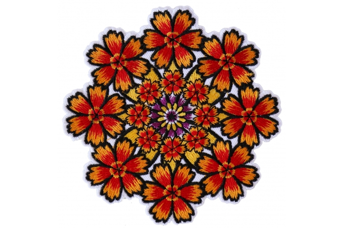 Kaleidoscope Flowers Patch