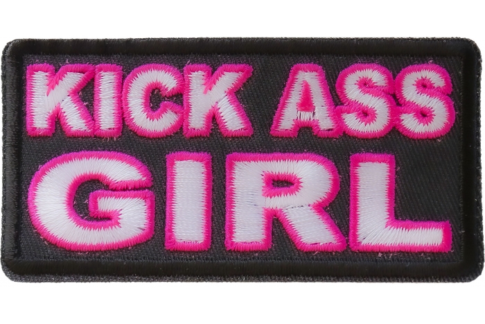 Kick Ass Girl Patch
