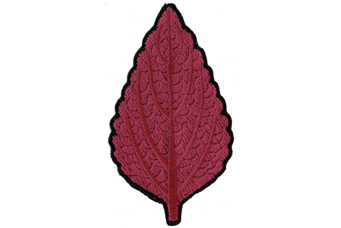 Leaf Iron on Patch