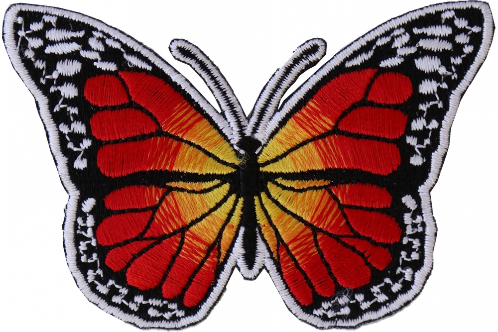 Big Butterfly Embroidered Patch, Large Sew on Patches, Iron on Embroidery  Applique, Craft Supplies 