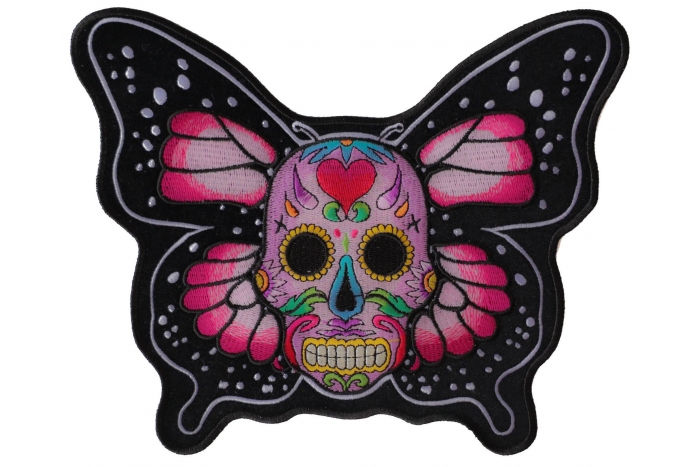 Butterfly Skull Patch