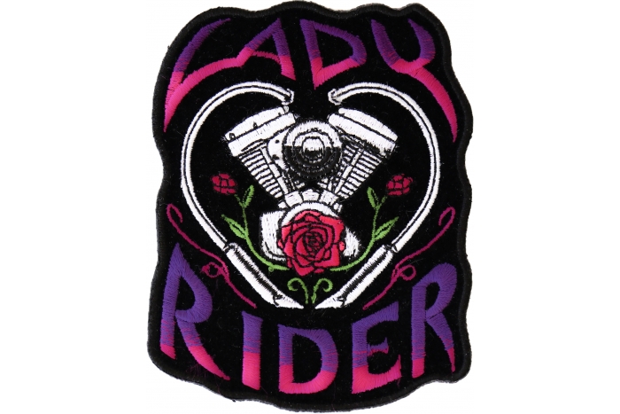 Lady Rider Path with Engine Roses