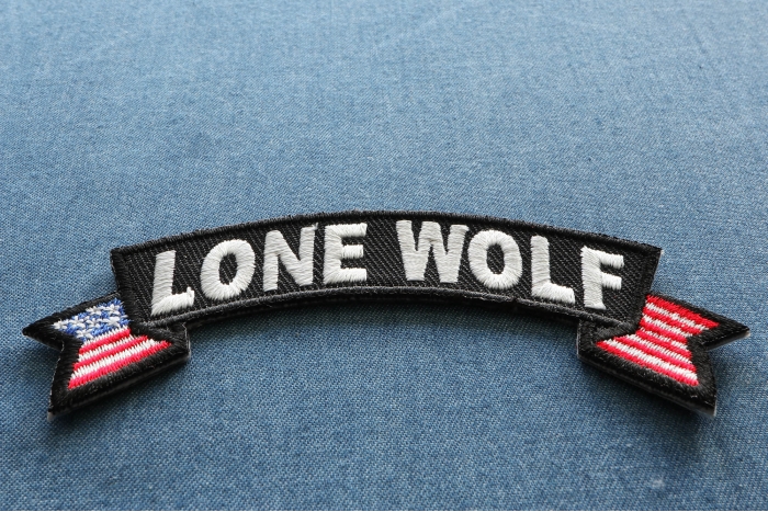 Lone Wolf Patch diagonal view