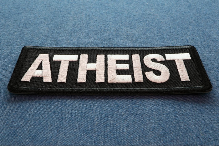 Atheist Patch diagonal view