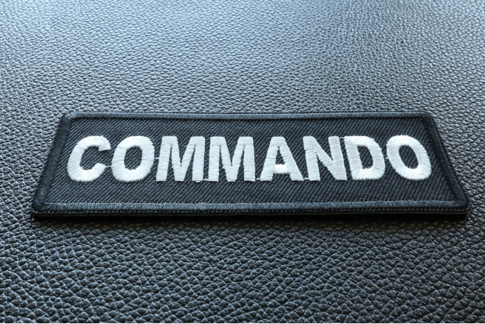Commando Patch diagonal view