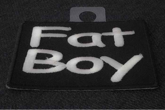 Fat Boy Patch diagonal view