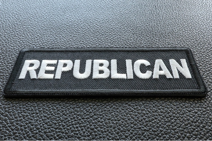 Republican Patch diagonal view
