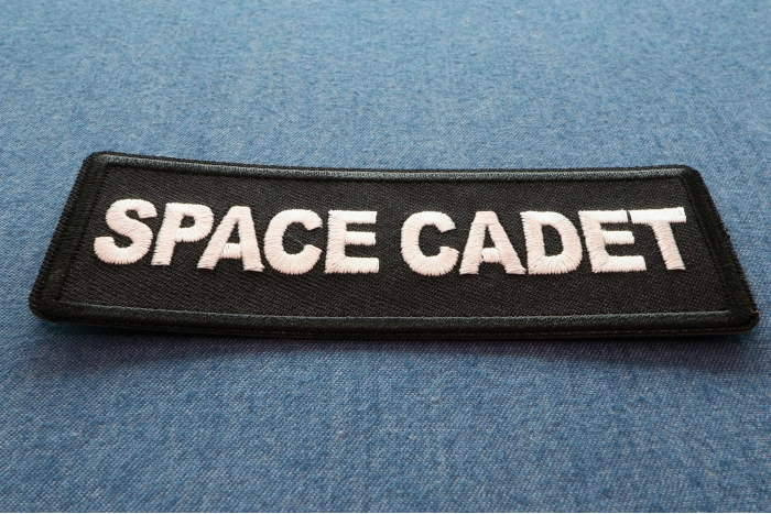 Space Cadet Patch diagonal view