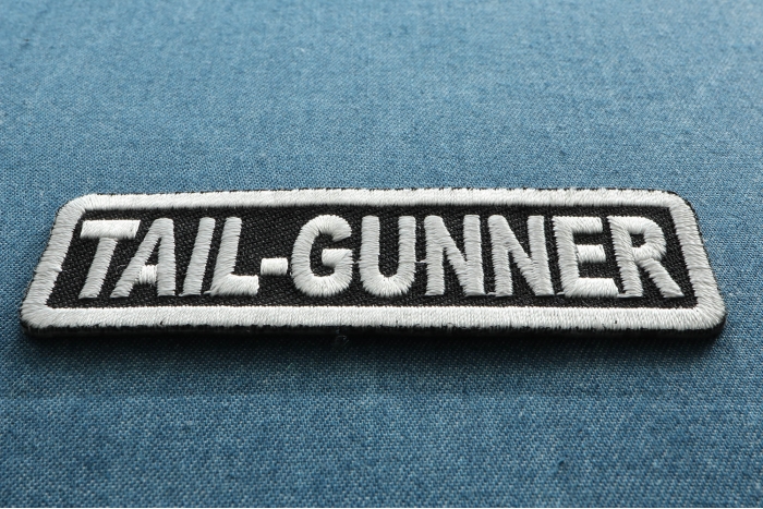 Tail Gunner Patch diagonal view