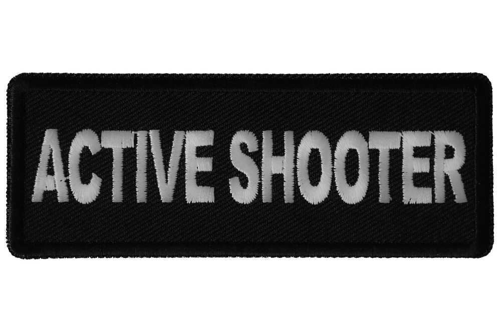Active Shooter Patch