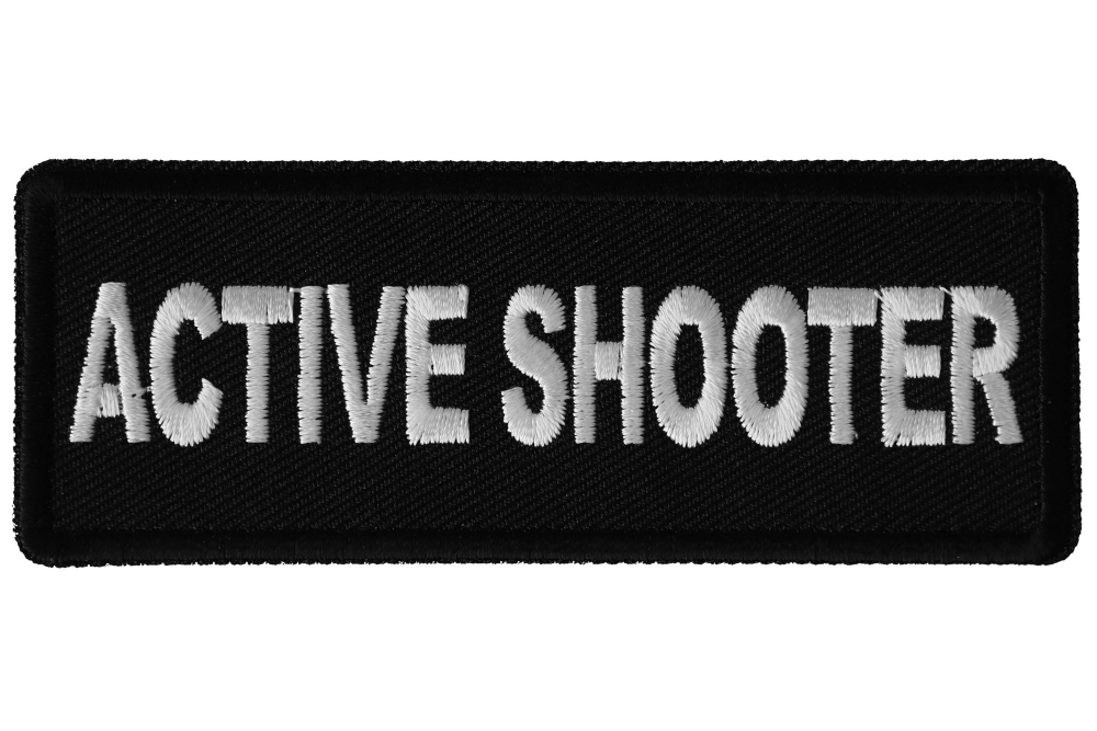 Active Shooter Patch