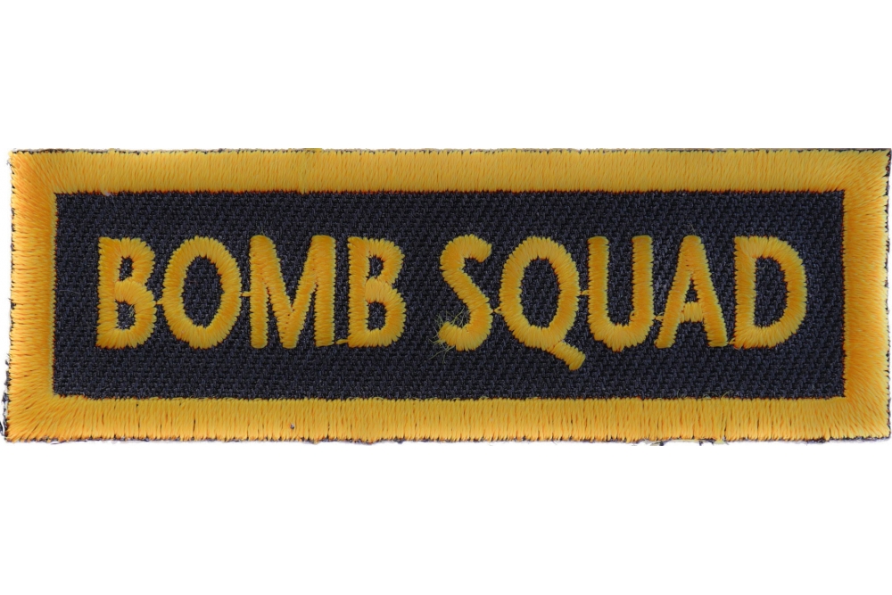 Bomb Squad Embroidered Black Hat Bomb Squad Embroidered Black Hat