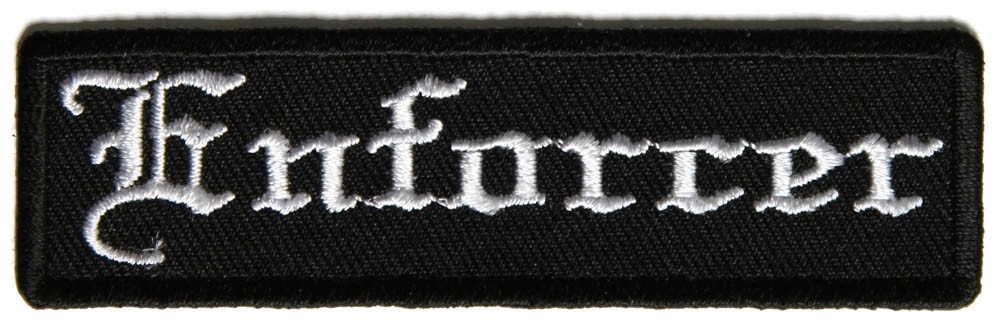 Enforcer Patch In Old English