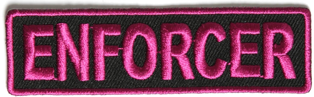 Enforcer Patch 3.5 Inch Pink