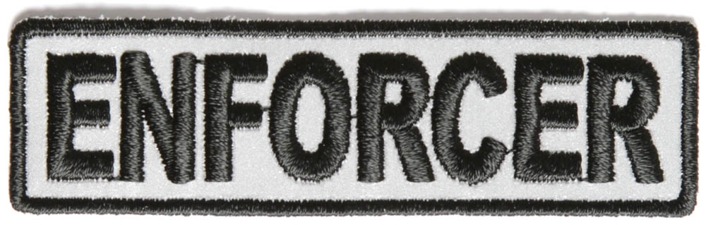 Enforcer Patch 3.5 Inch Reflective