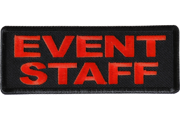 Event Staff Patch Orange