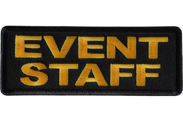Event Staff Patch Yellow