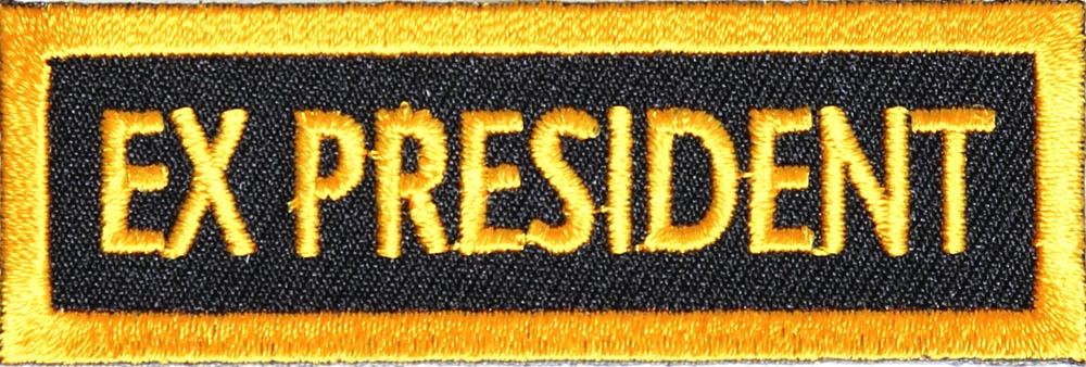 Ex President Patch Yellow
