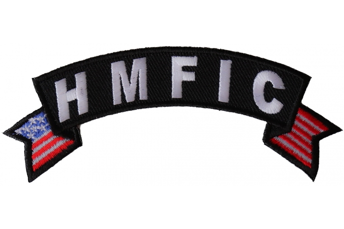 HMFIC Small Flag Rocker Patch