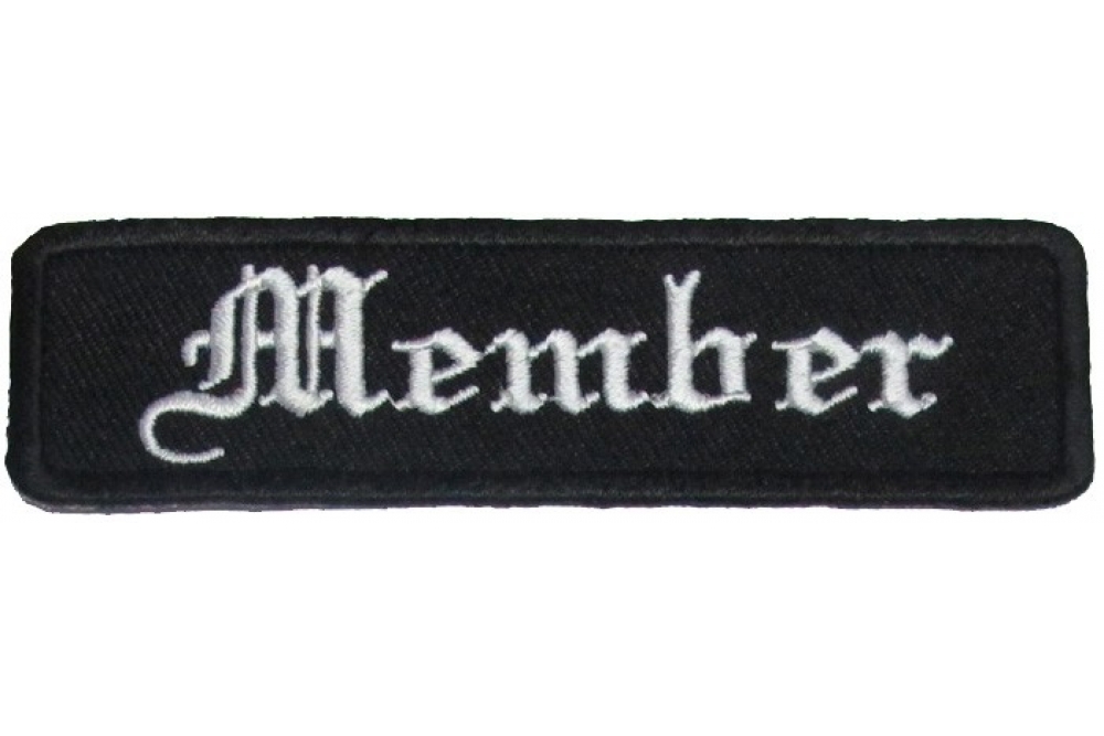 Member Patch In Old English