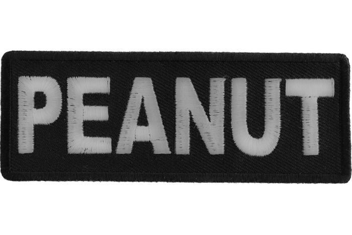 Peanut Funny Iron on Patch