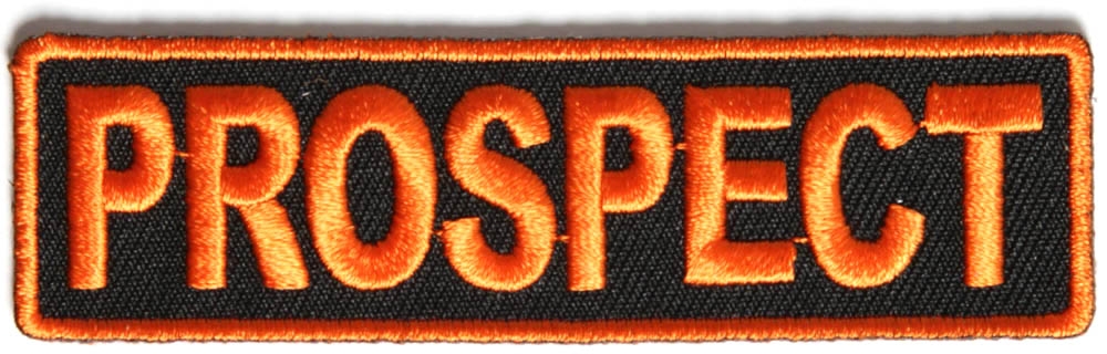 Prospect Patch 3.5 Inch Orange