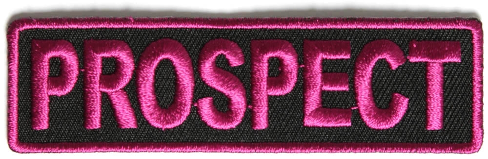 Prospect Patch 3.5 Inch Pink