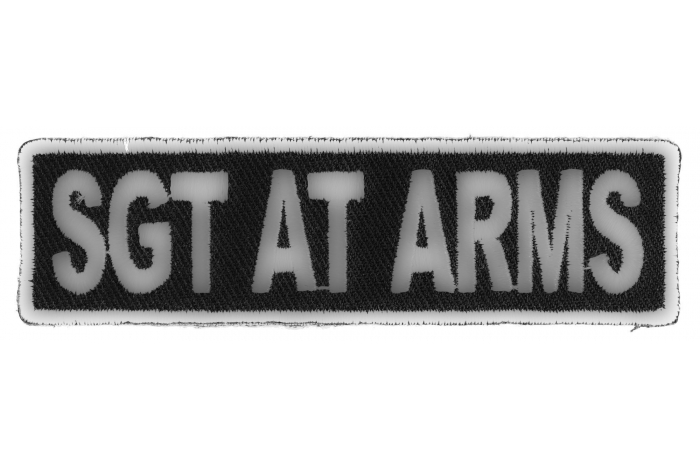 Sgt At Arms Patch