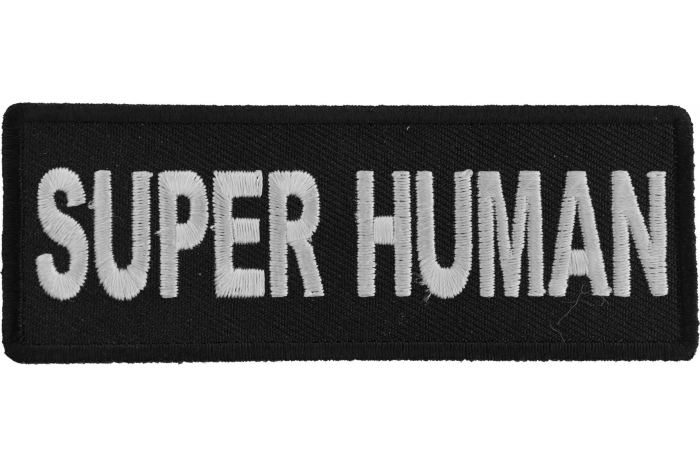 Super Human Patch Super Human Patch
