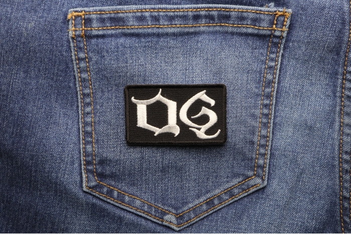 OG Patch shown on jeans