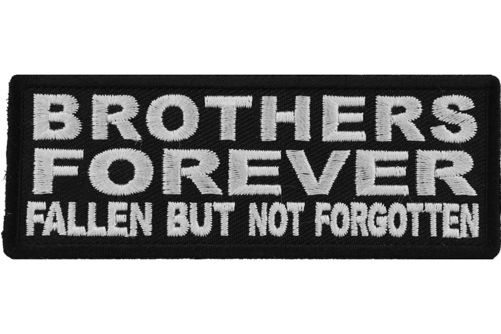 Brothers Forever Marines 3 inch Embroidered Patch F1D5U 
