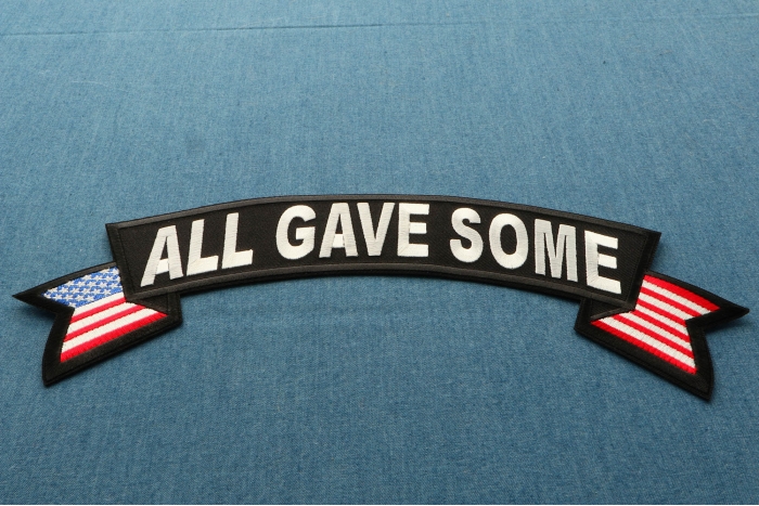 All Gave Some Patch diagonal view