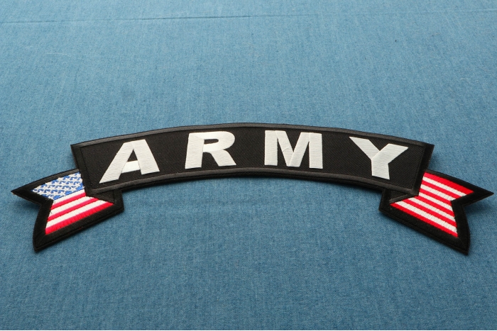 Army Patch diagonal view
