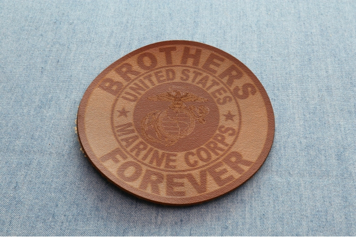 Brothers Forever Marines Patch diagonal view