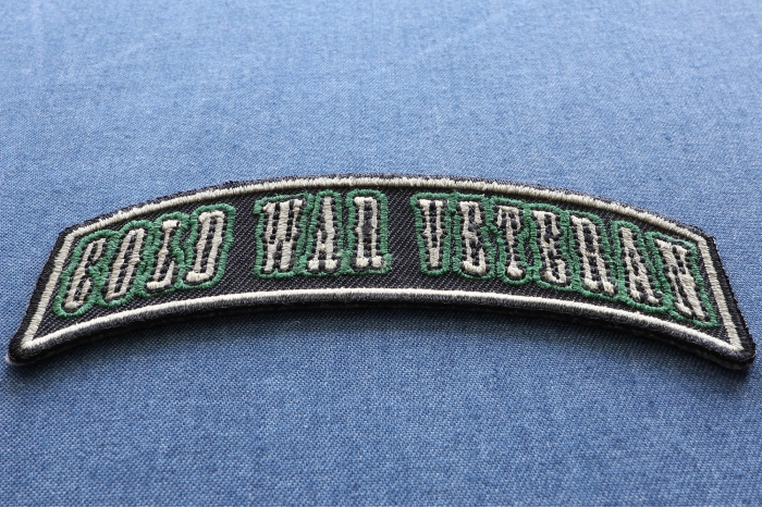 Cold War Veteran Patch diagonal view
