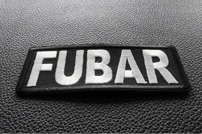 FUBAR Patch Patch diagonal view