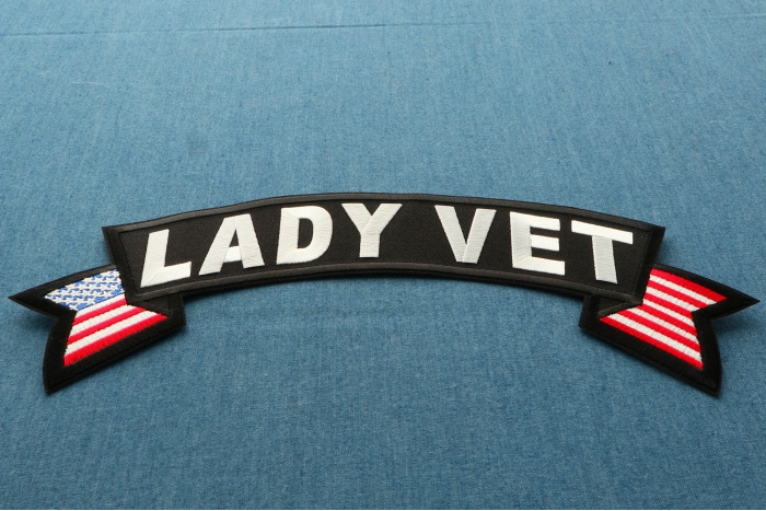 Lady Vet Patch diagonal view