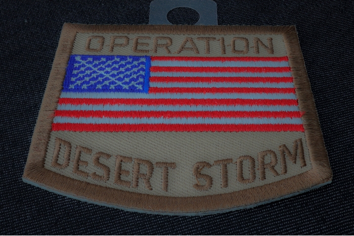 Operation Desert Storm Patch diagonal view