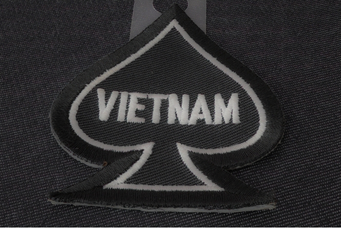 Vietnam Spade Patch diagonal view