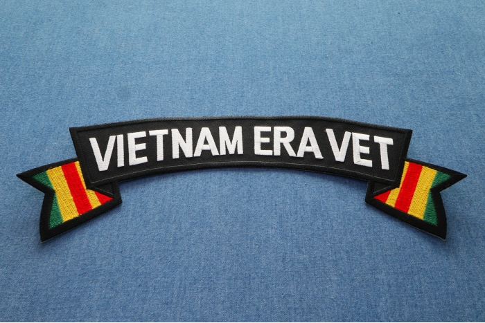 Vietnam Era Vet Patch diagonal view