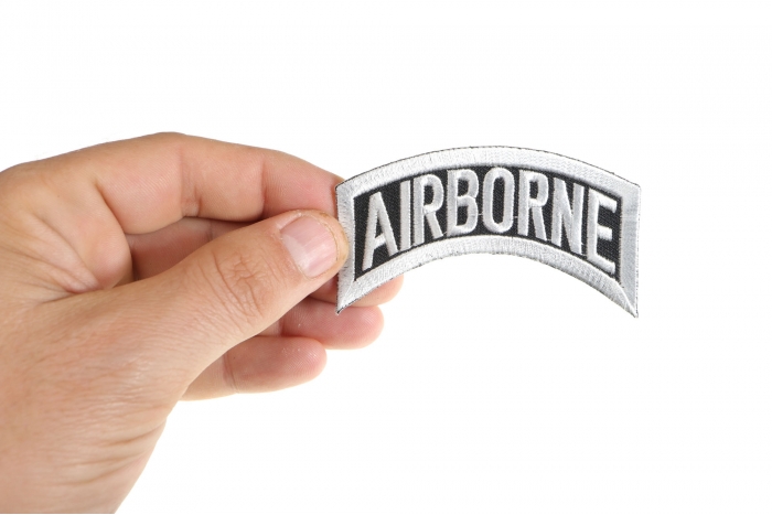 Airborne Small Rocker Patch | US Army Military Veteran Patches by ...